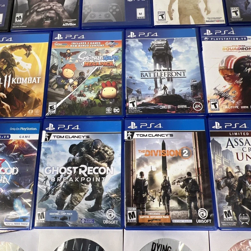 PS4 Lot Of 23 Games Resident Evil, Uncharted, Call Of Duty, Horizon, Dying Light